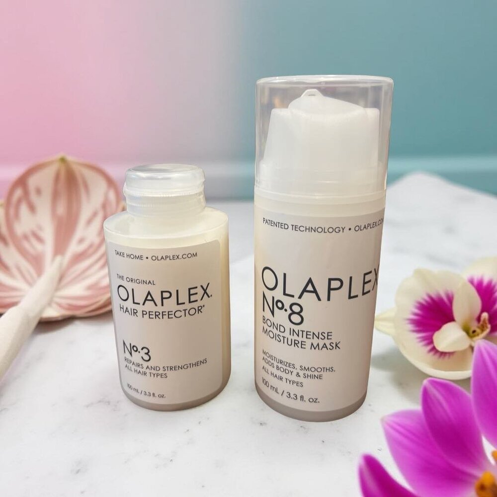 Olaplex Treat Damage No 3 Hair Protector & 8 Nond Intense Moisture Mask Fullsize